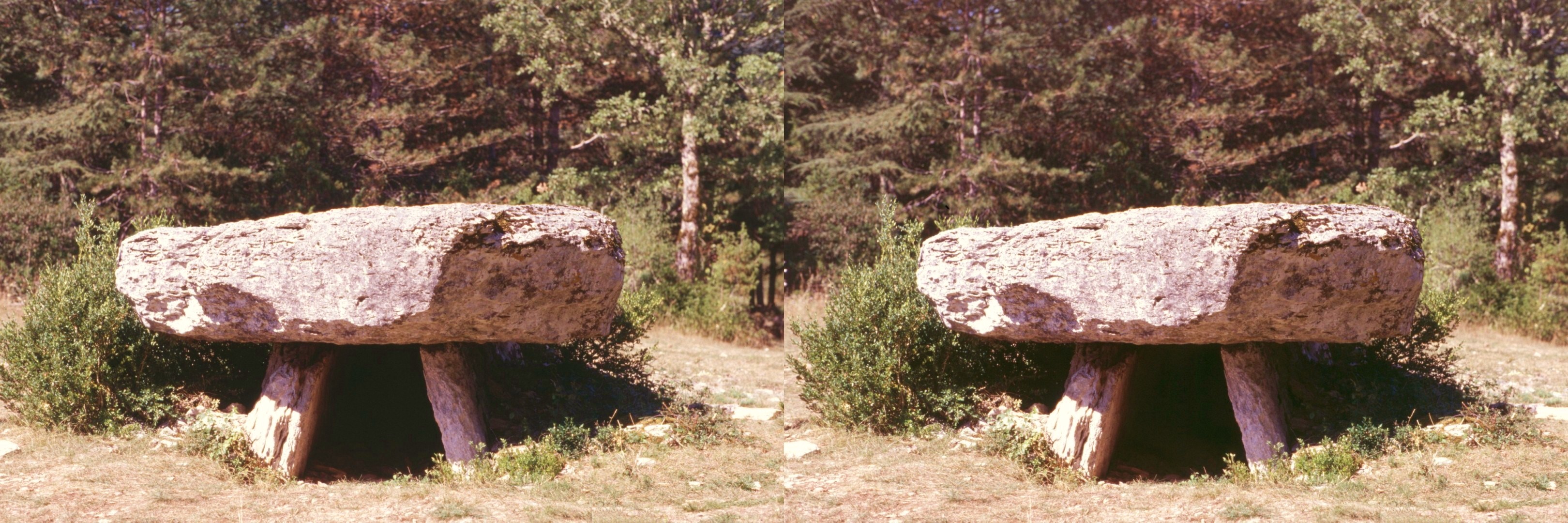 Dolmen du mas de Jean Blanc, Marcilhac, Lot, 9-1998