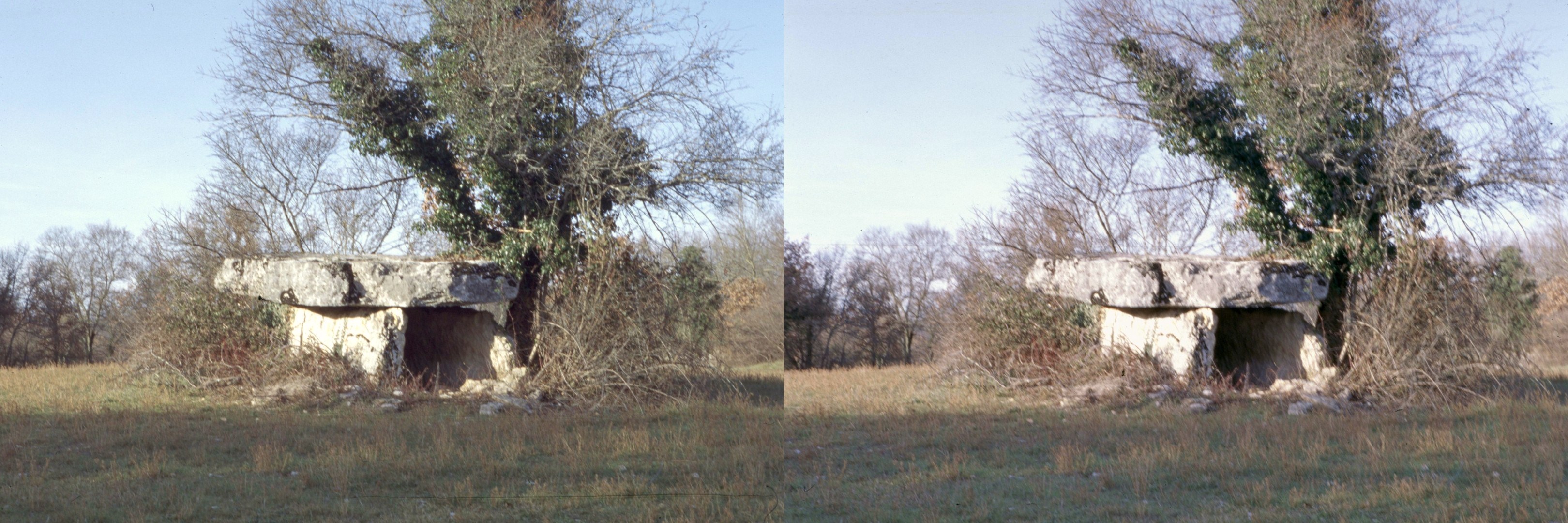 Dolmen du Pouzat, Livernon, Lot, 12-2005