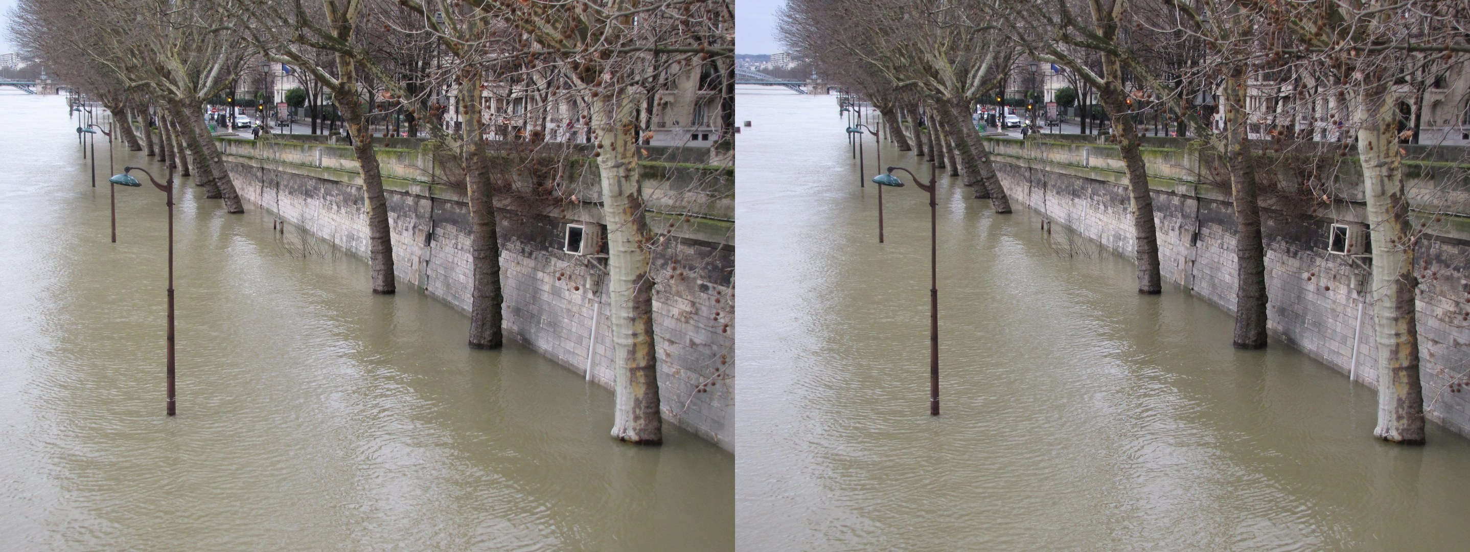 Lampadaires des berges