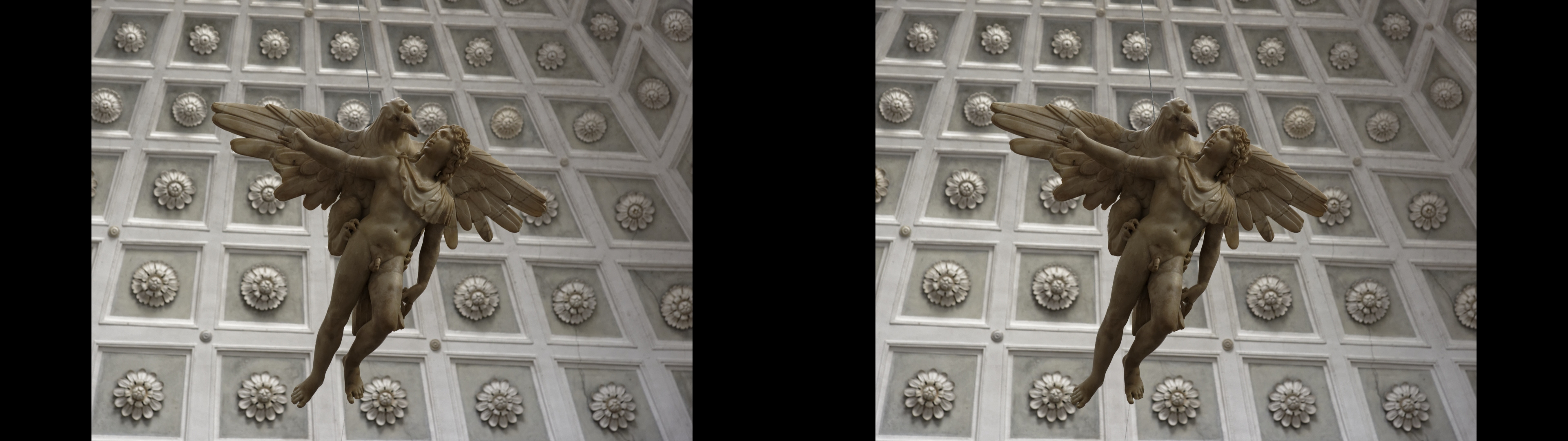 Enlèvement de Ganymède, Palais Grimani