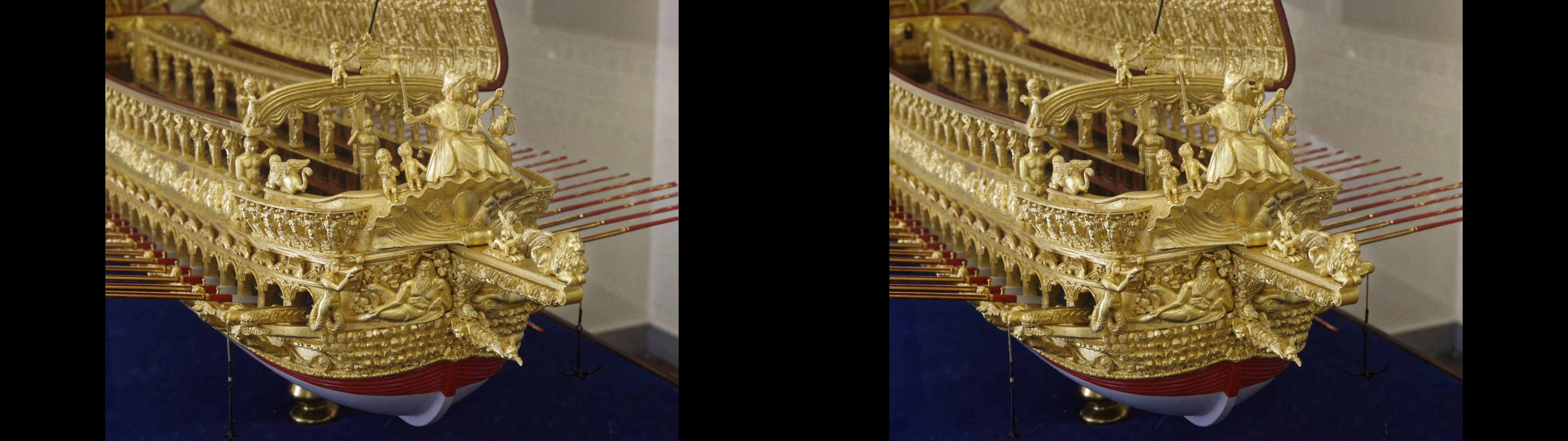 Maquette du Bucentaure, Musée Correr