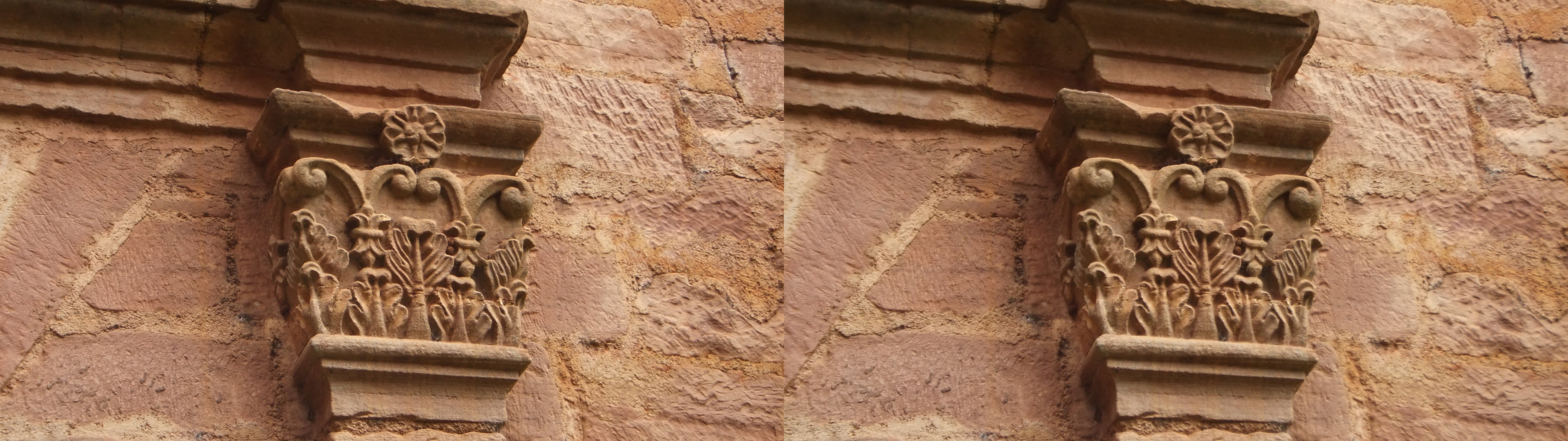 Eglise détail de frise