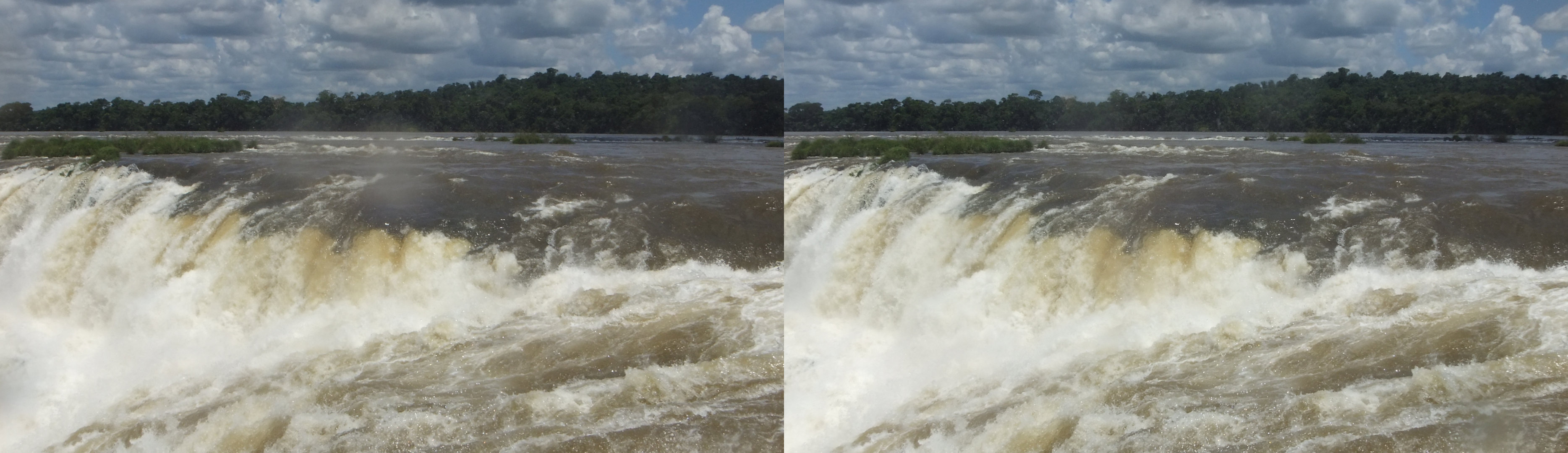 Chutes de la rivière Iguaçu, sur 3km de large