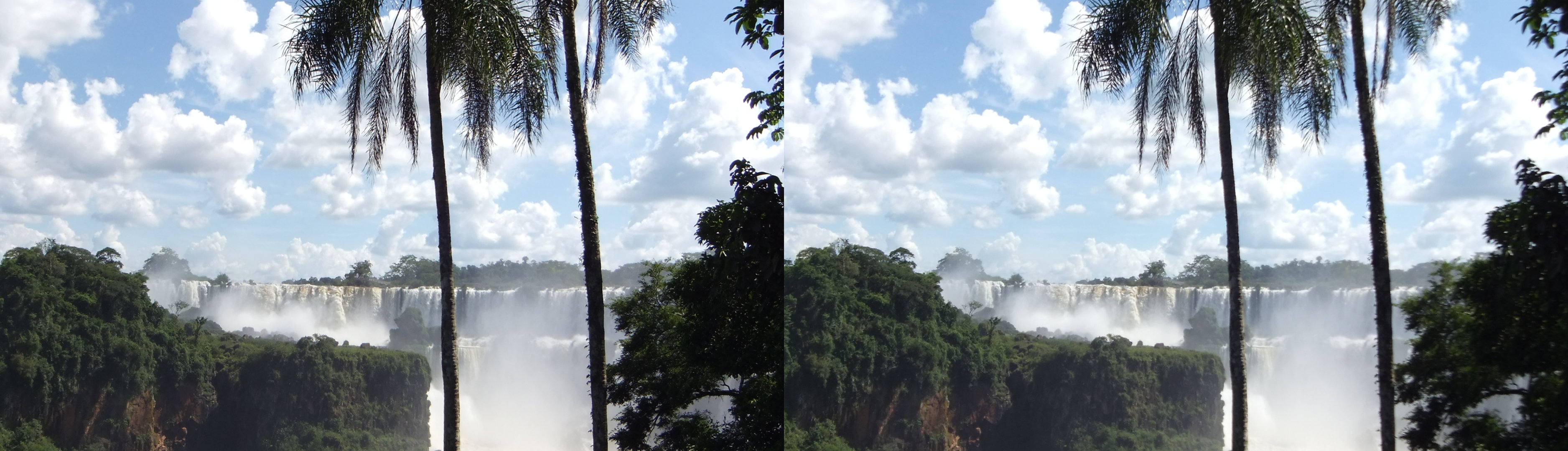 Chutes de la rivière Iguaçu, sur 3km de large
