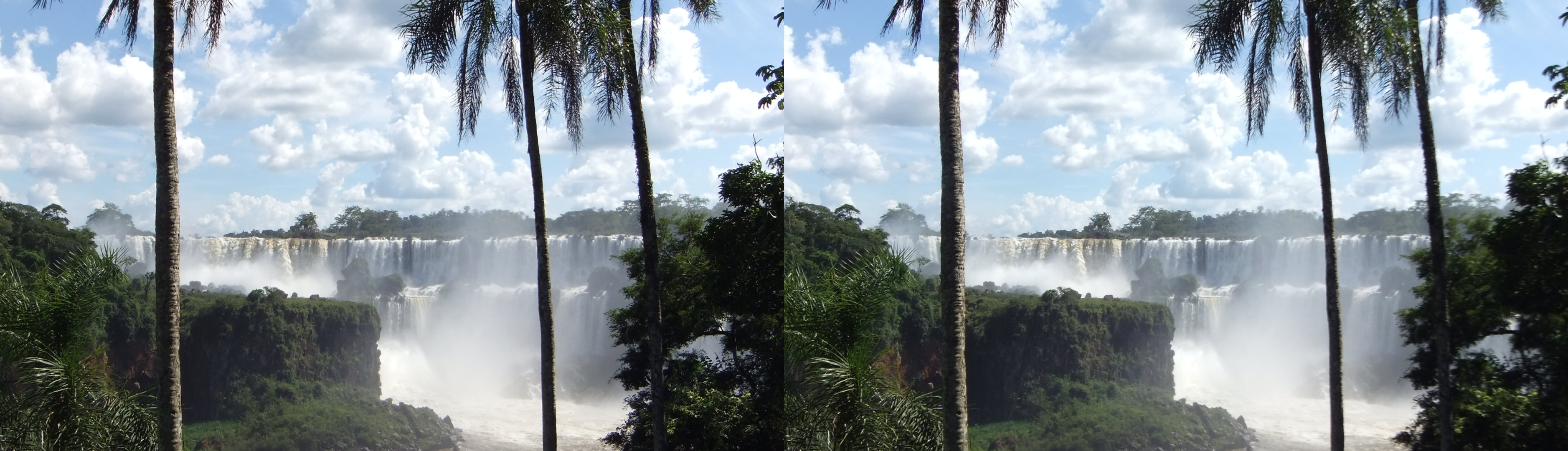 Chutes de la rivière Iguaçu, sur 3km de large