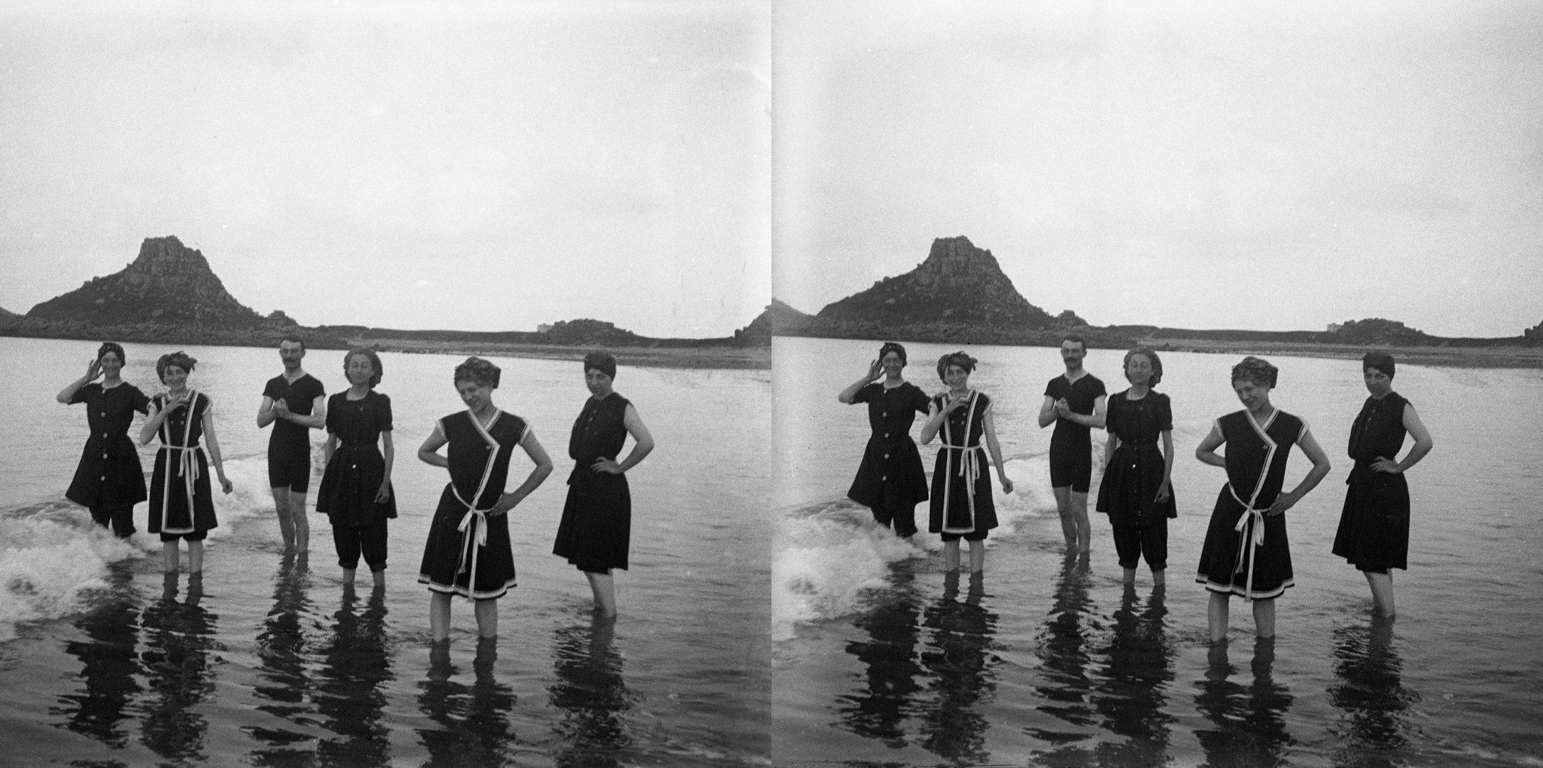 Baignade plage de Trezmeur