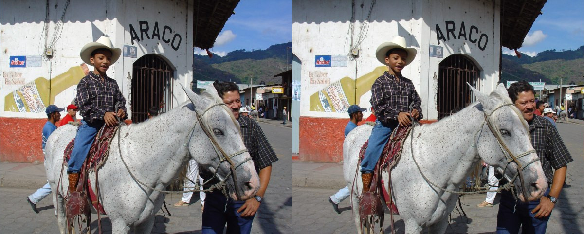 Pour devenir un bon vaquero, il est nécessaire de commencer très jeune !