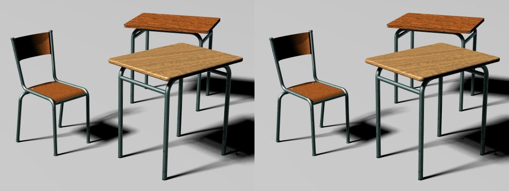 Mobilier de bureau.