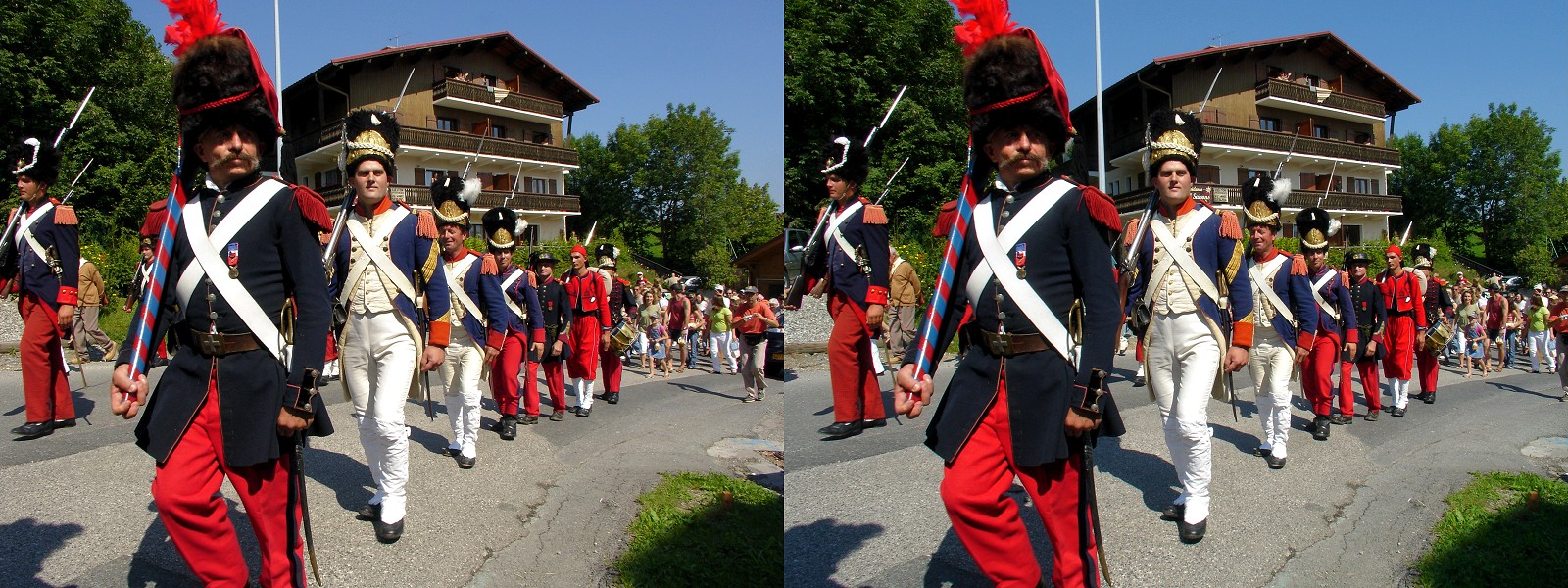Défilé des grenadiers de Napoléon