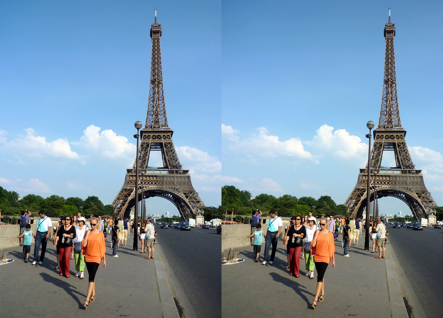 Les touristes sont arrivés
