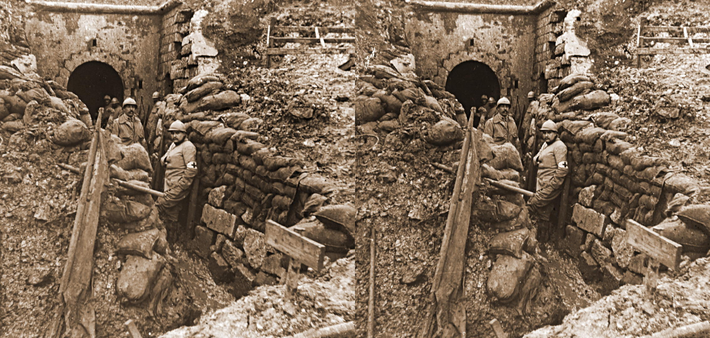 Entrée du douaumont repris