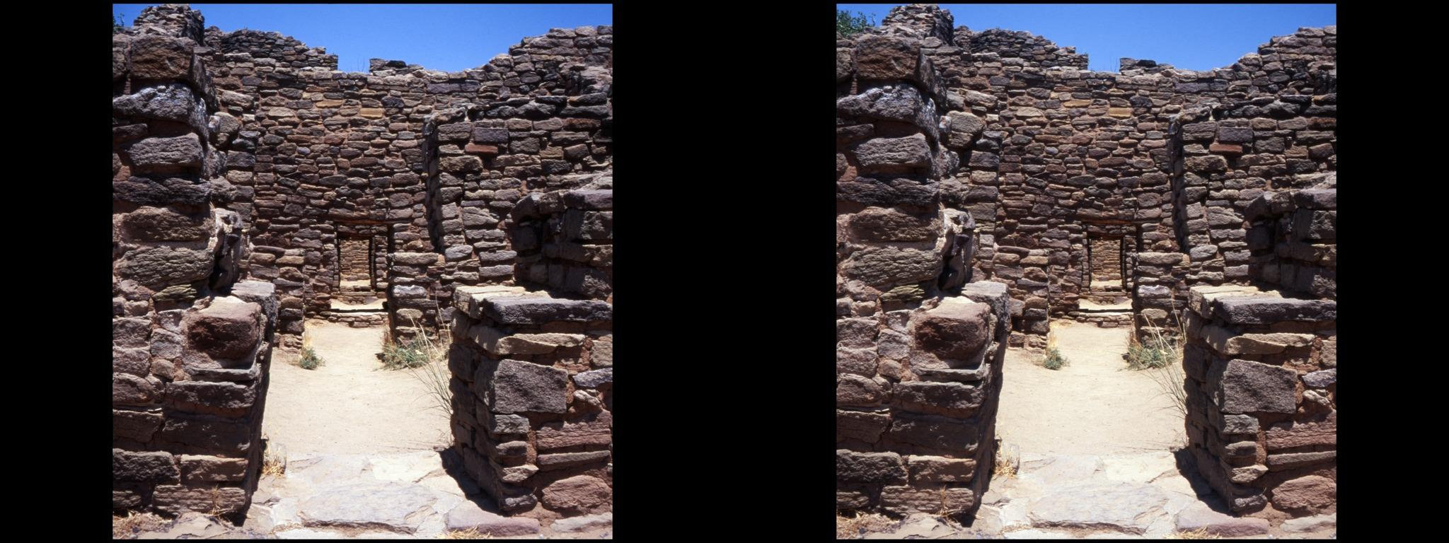 Les ruines antiques du Aztec National Monument, Nouveau Mexique, USA (The Ancient Ruins of Aztec National Monument, New Mexico) - 21°