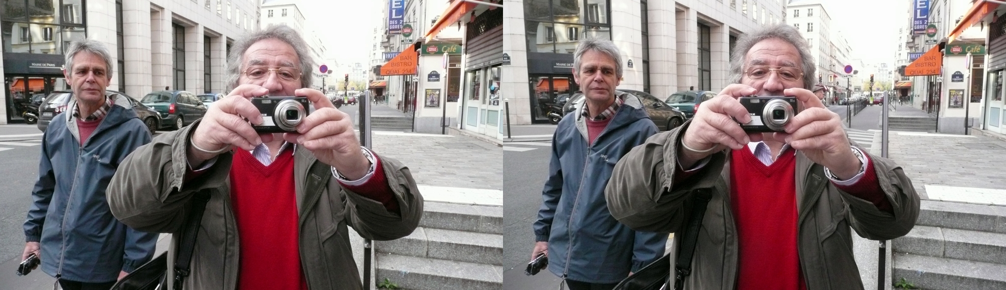Christian et Gérard,
