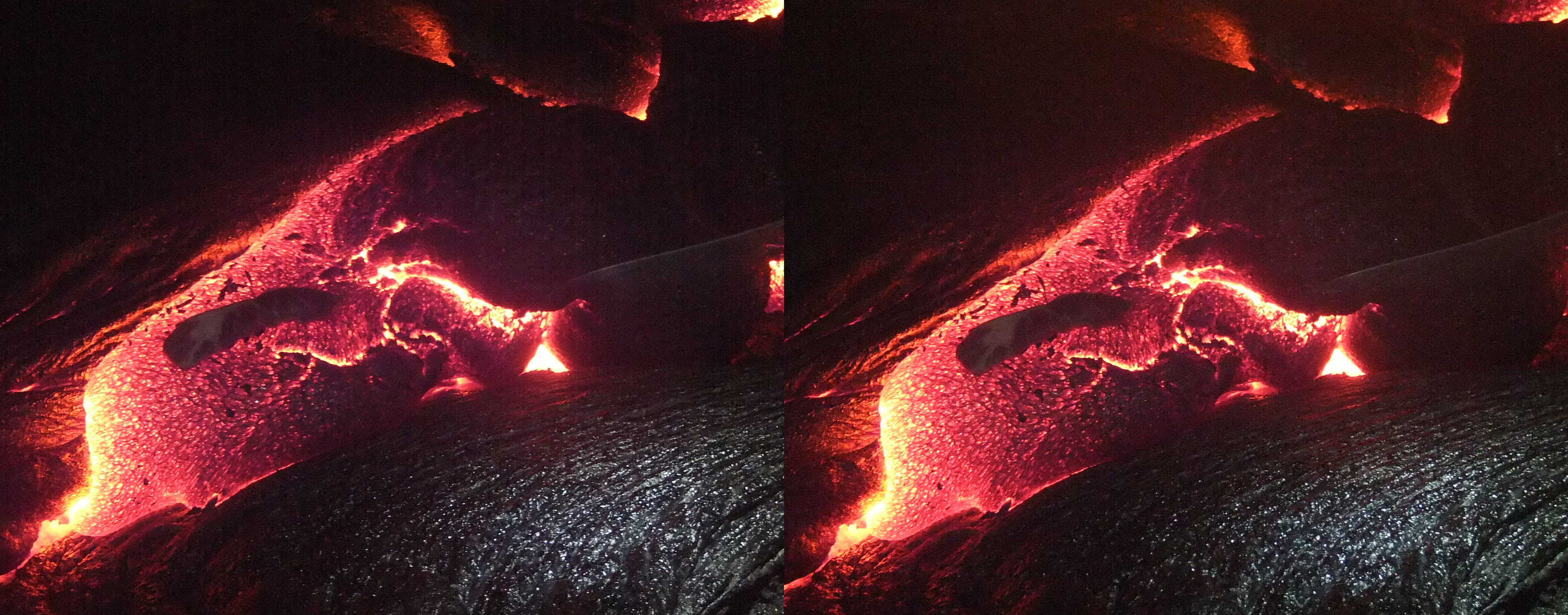coulée de lave Kiloea Big Island