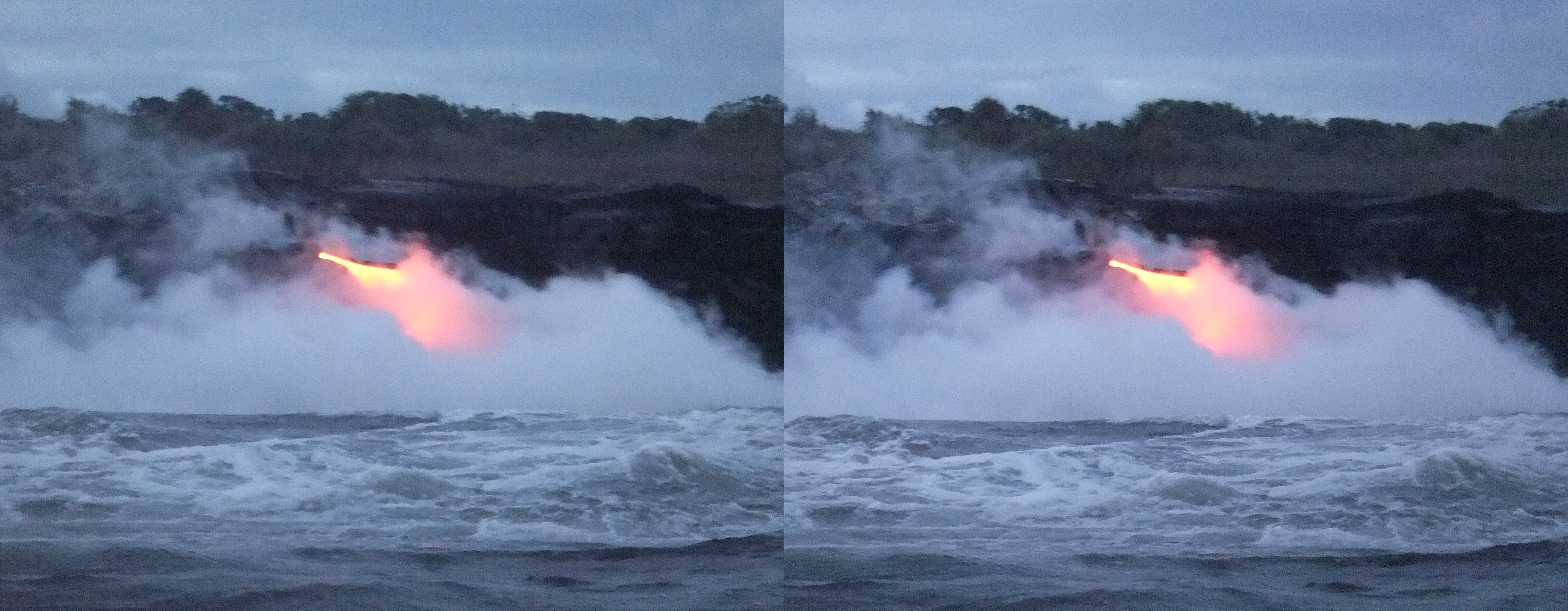 coulée de lave Kiloea Big Island