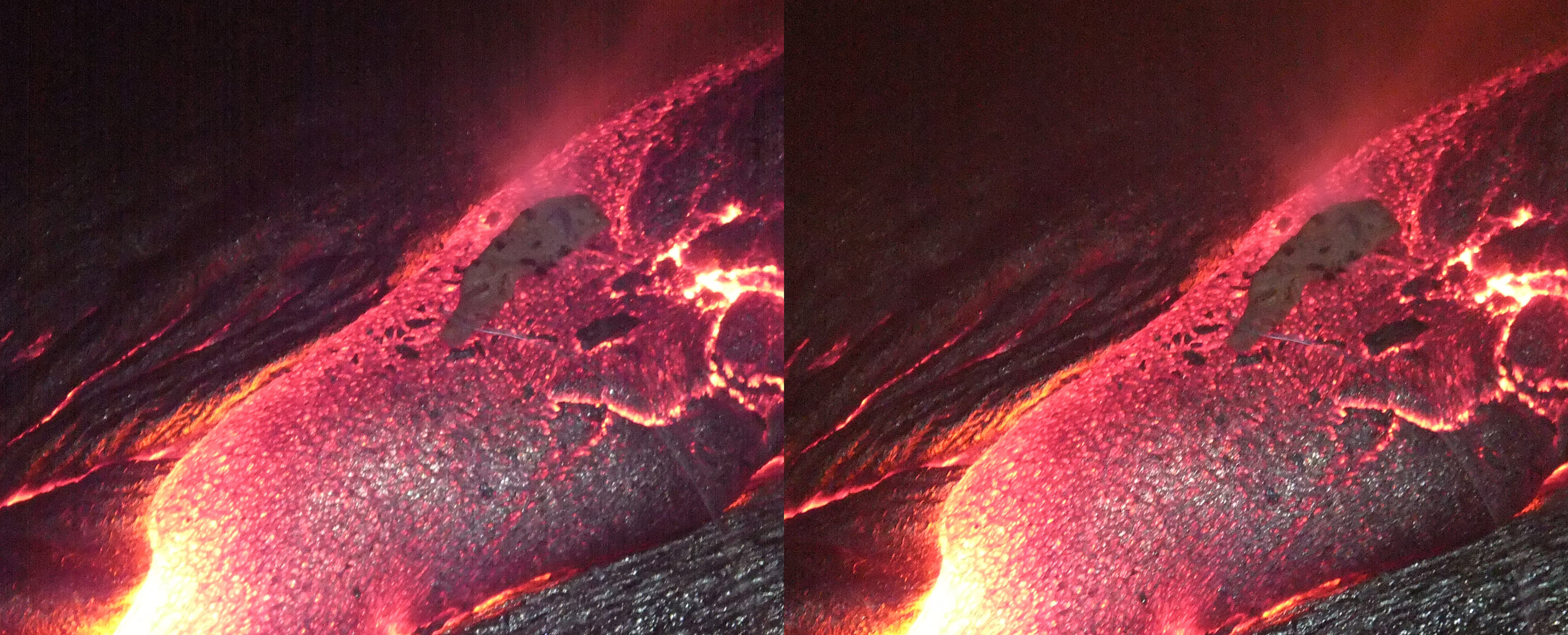 coulée de lave Kiloea Big Island