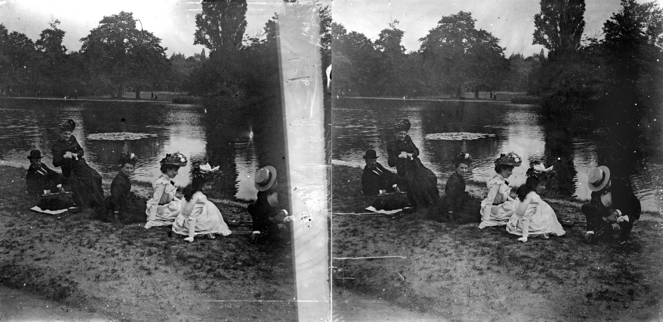 Familles Malliavin, Viguié au bord du lac de Madrid