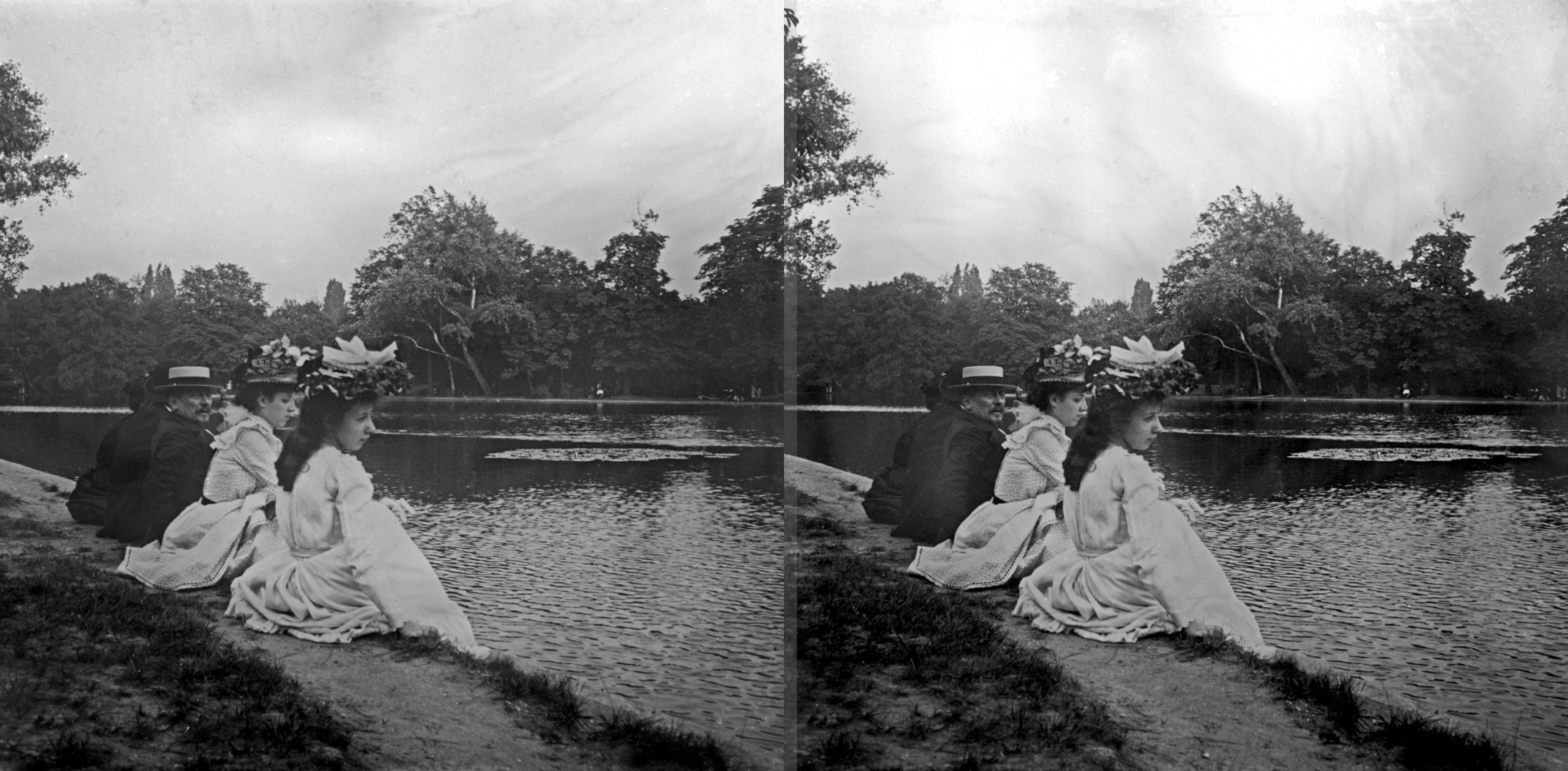 Familles Malliavin, Viguié au bord du lac de Madrid