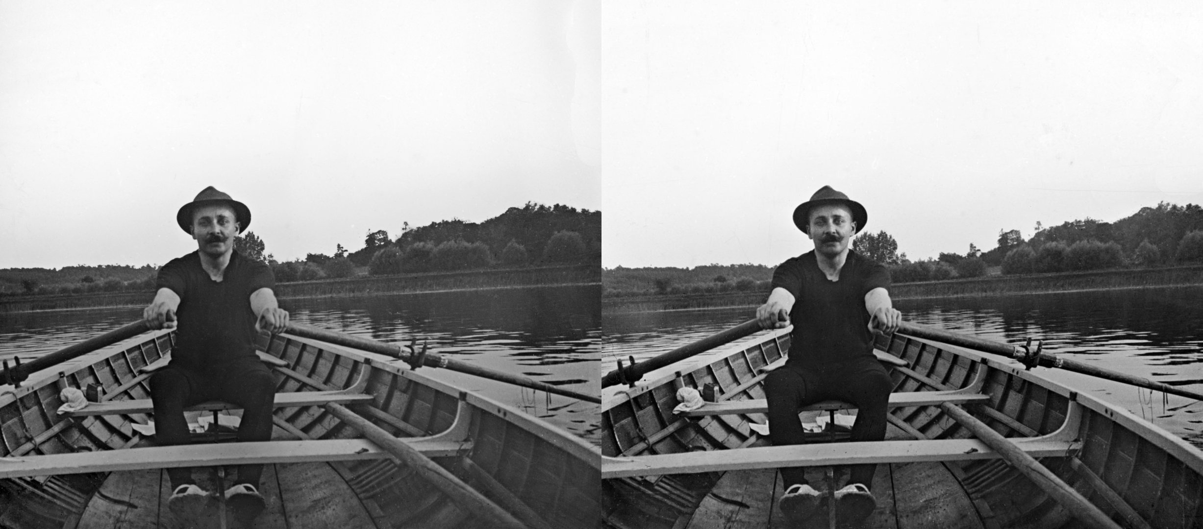 Moi dans bateau