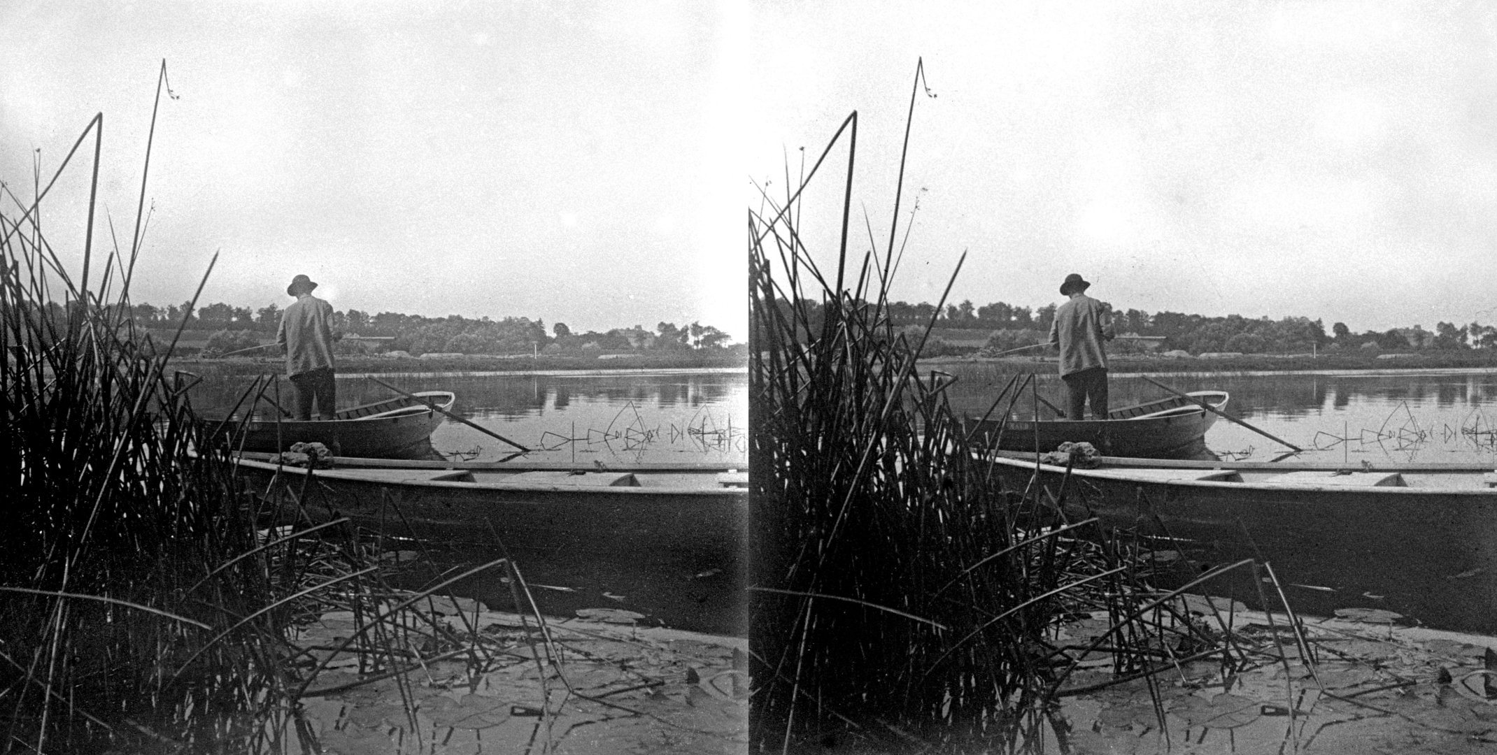 Victor à la pêche