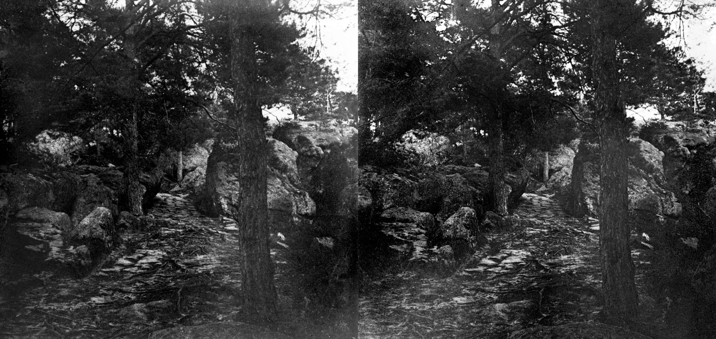 Chemin de la caverne des brignads