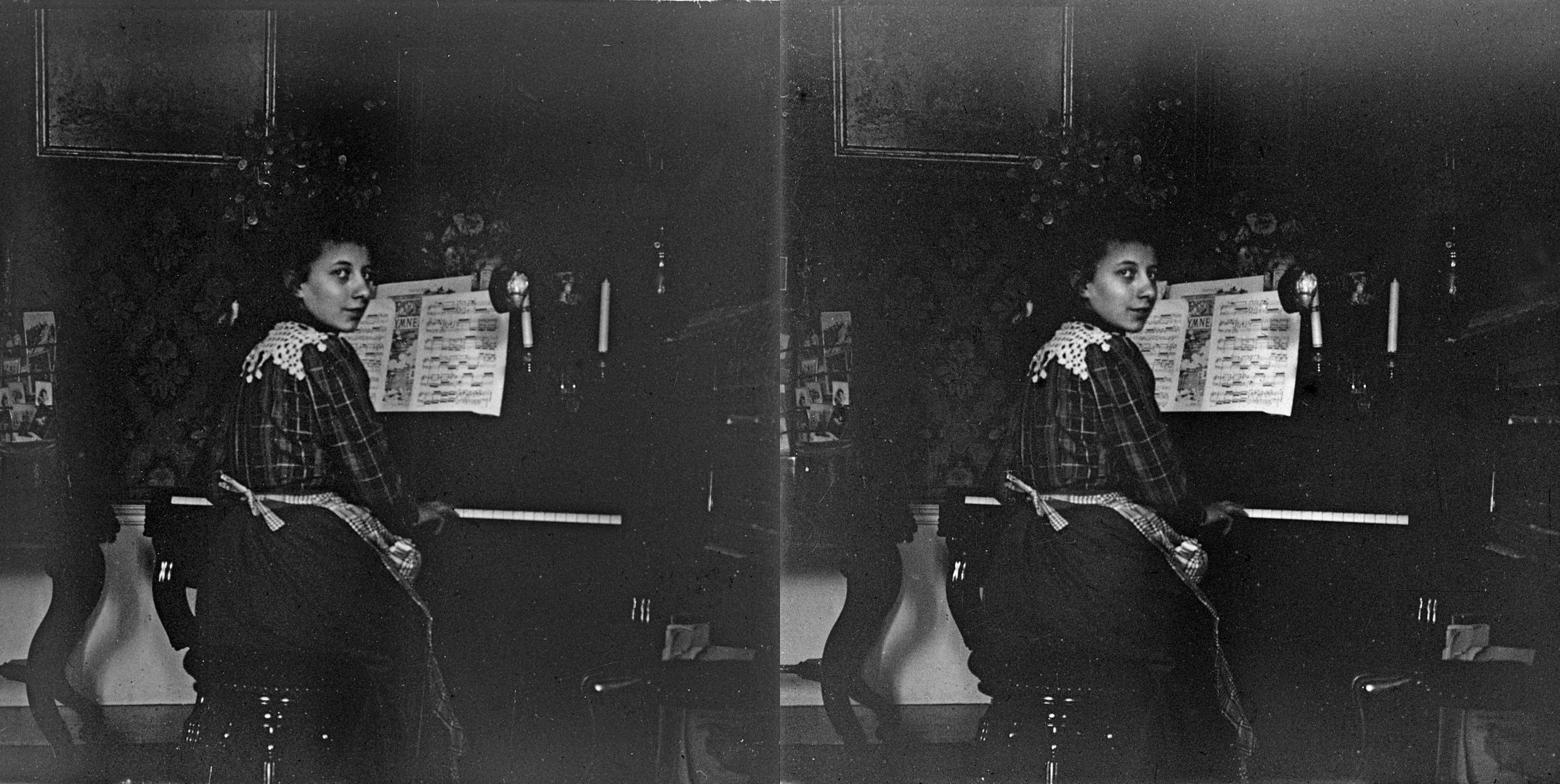 Madeleine au piano