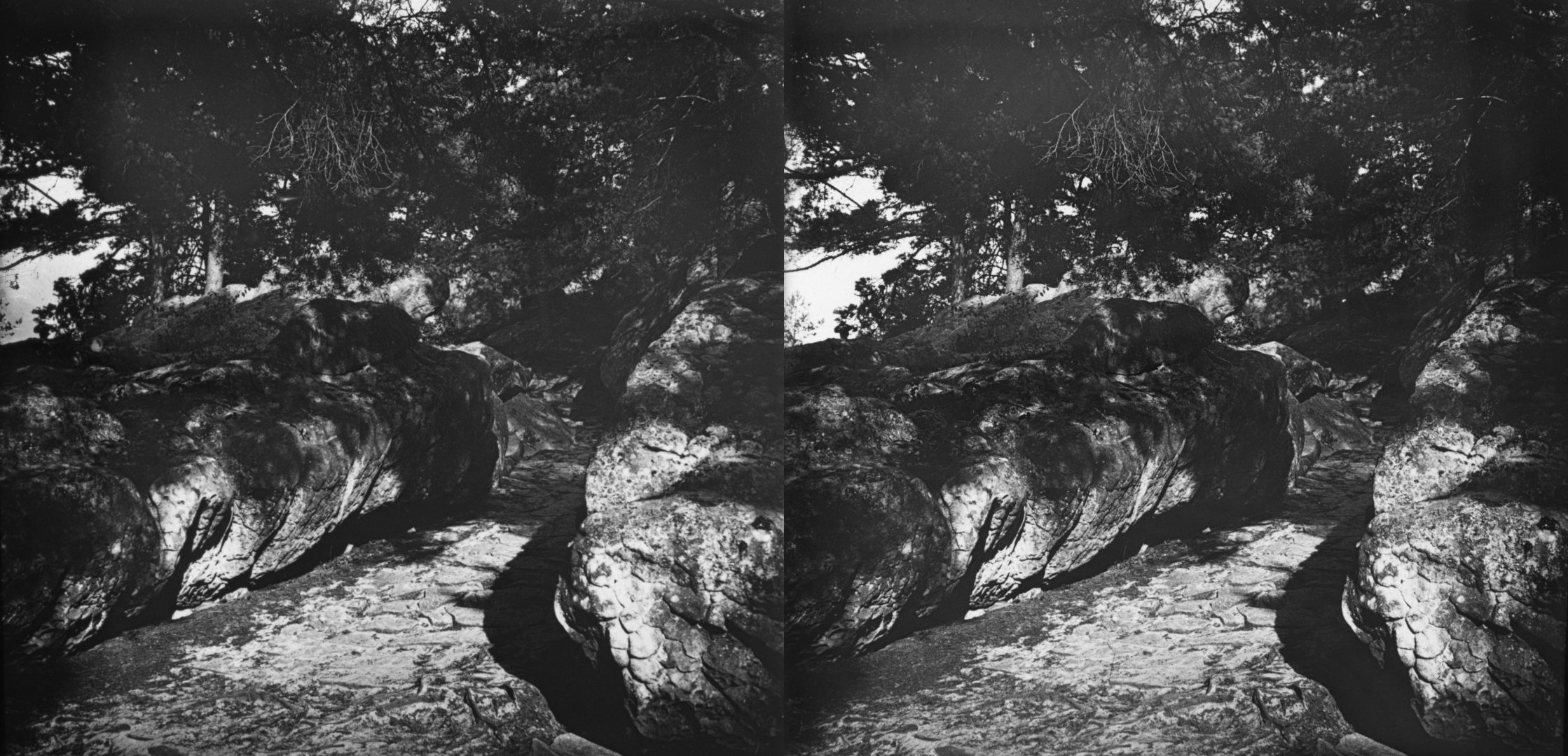 Chemin de la caverne des brignads