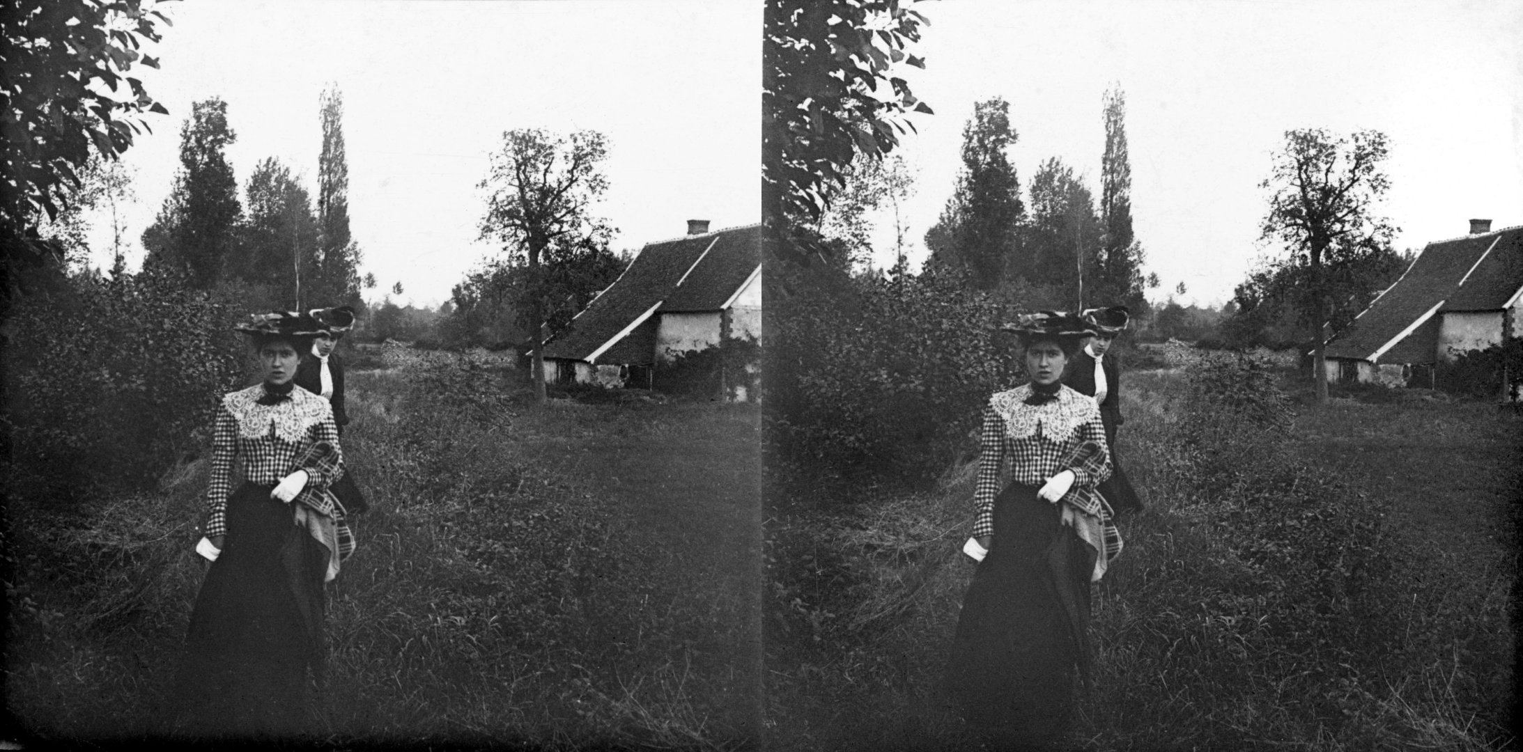 Lily et Isabelle, bords de l'Eure