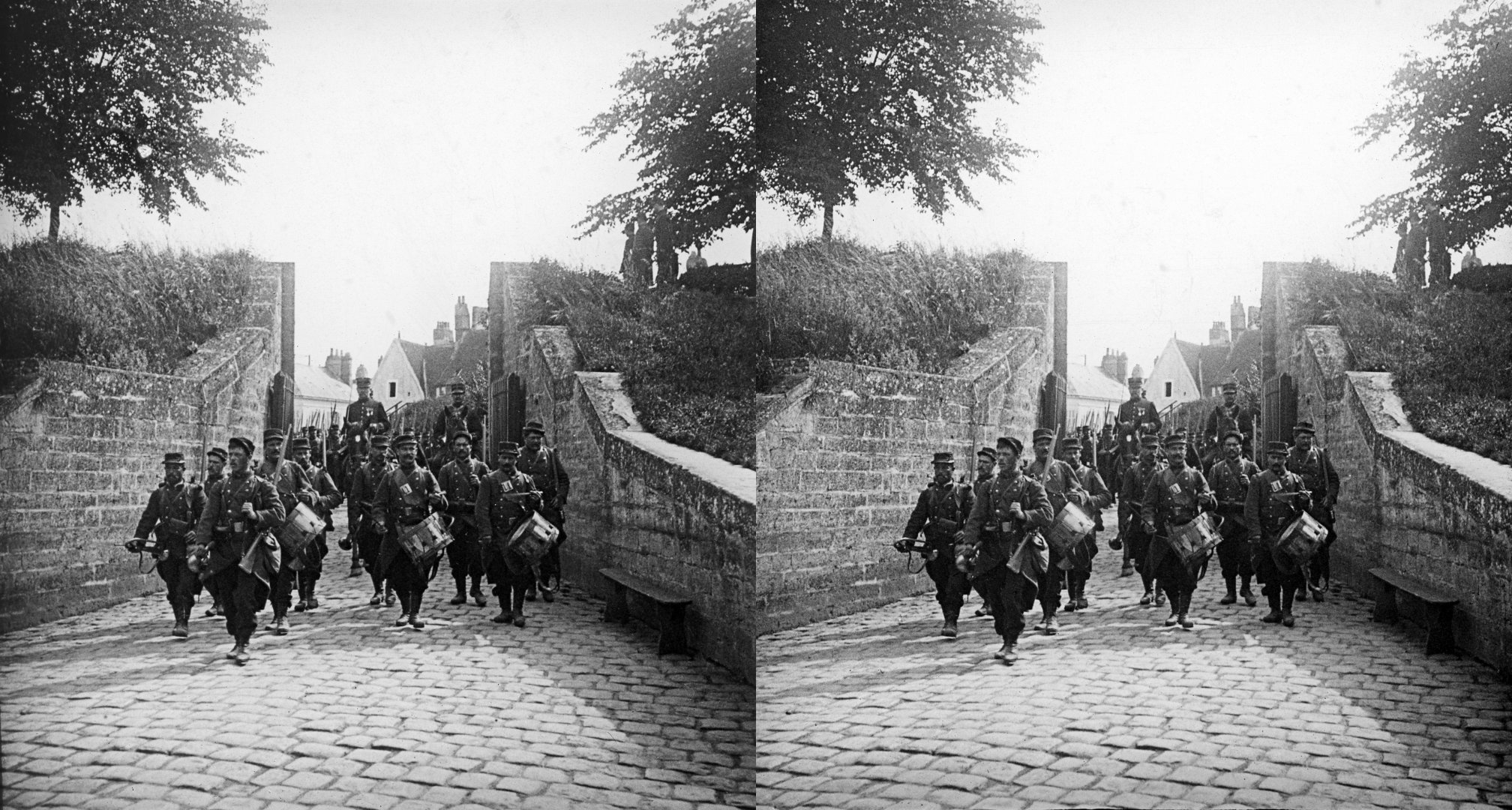 15° territoriel, rentrant à la citadelle
