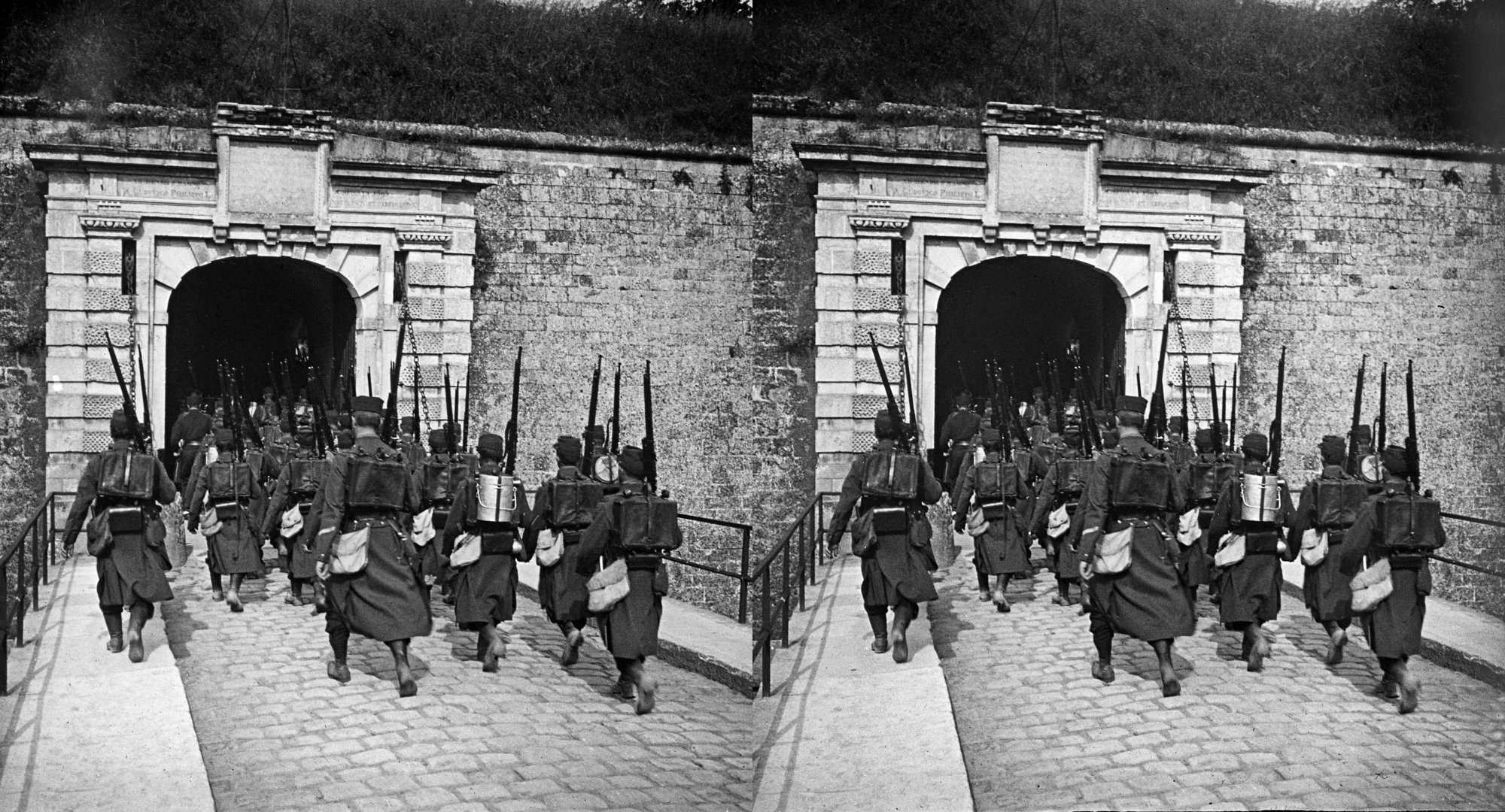 15° territoriel, rentrant à la citadelle