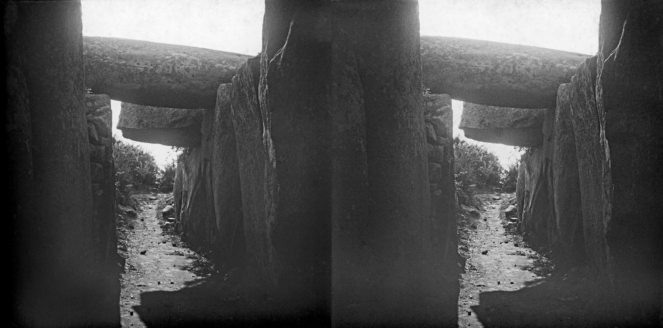 Dolmen des marchands, intérieur