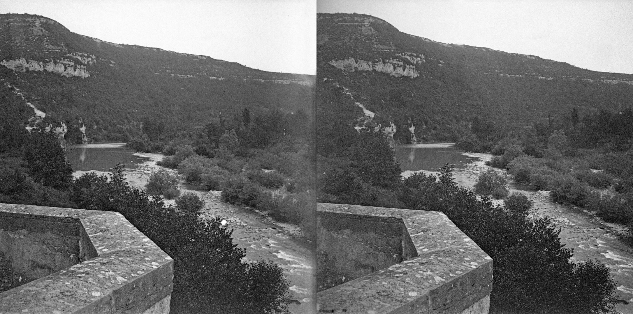 L'ain au pont de la Pile