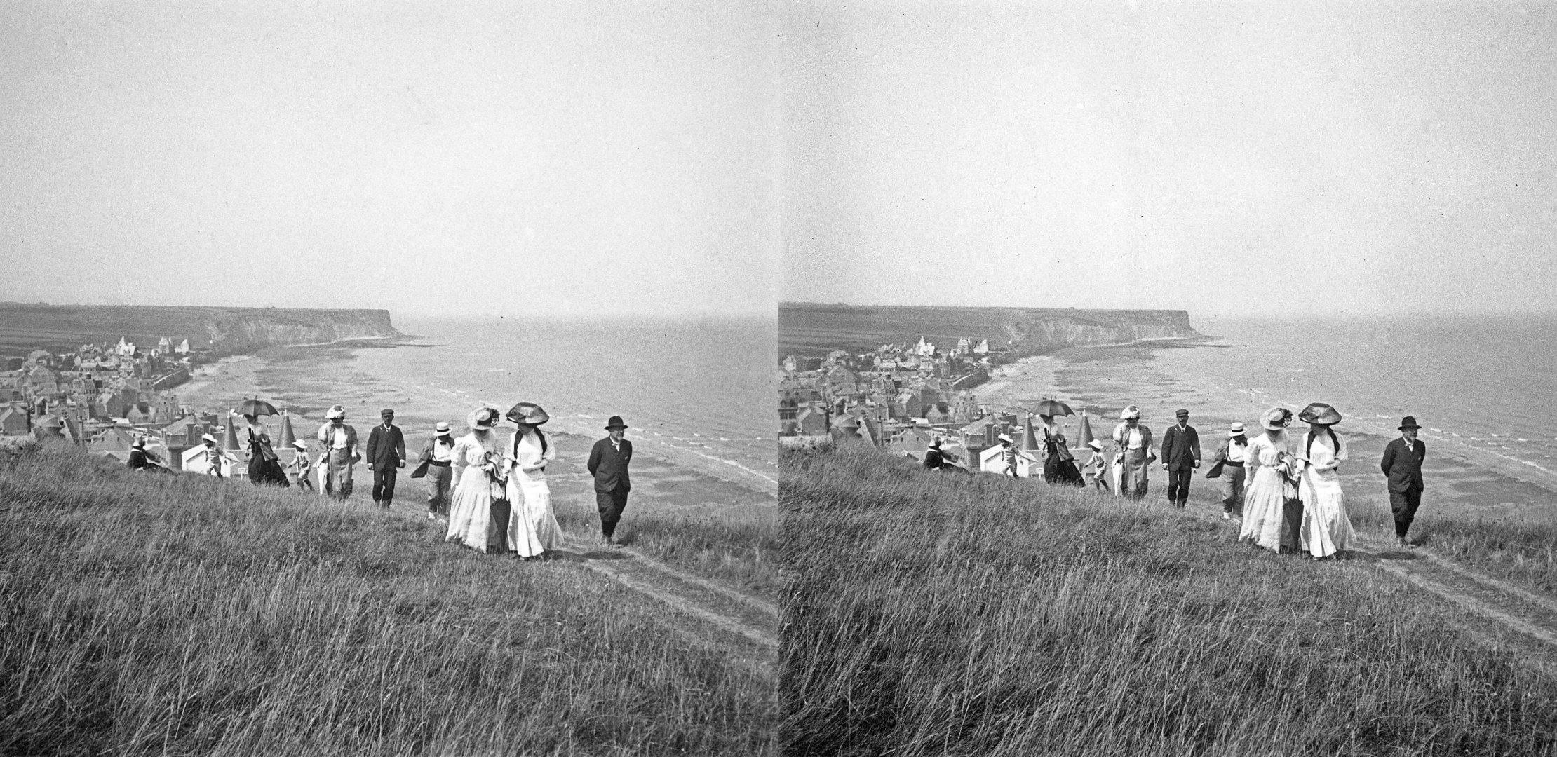 Sur la falaise