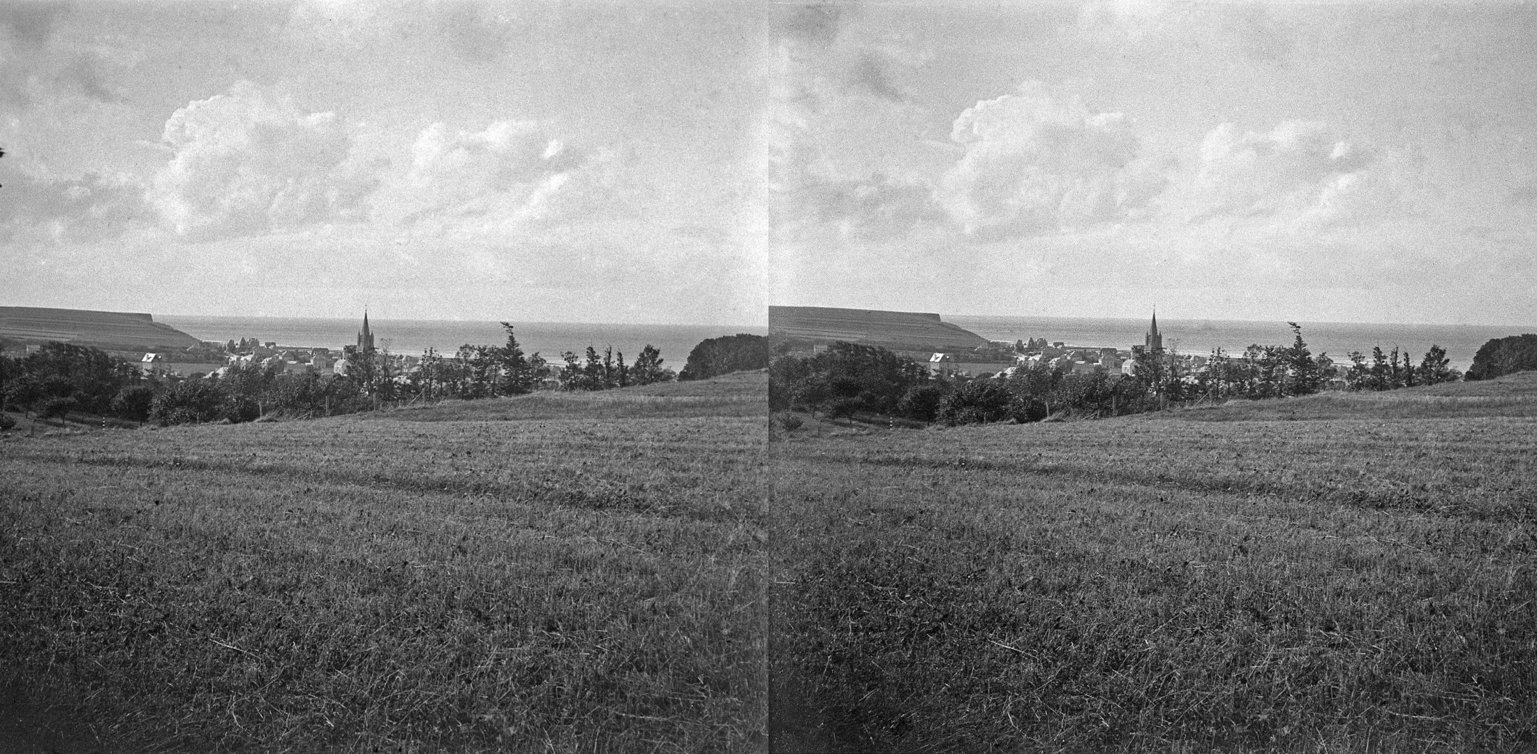 vue générale (de la route de Crépon)