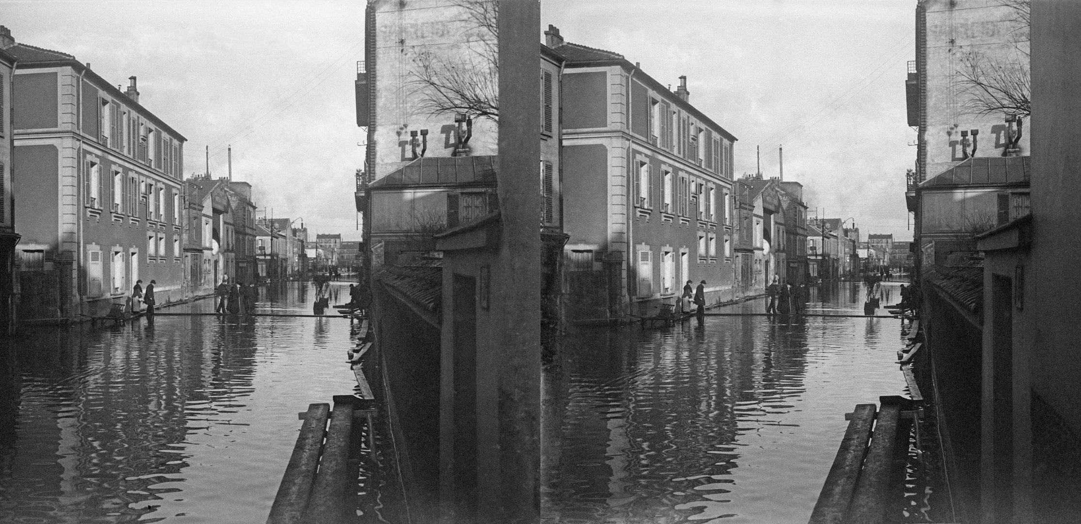 Inondations rue Martinval
