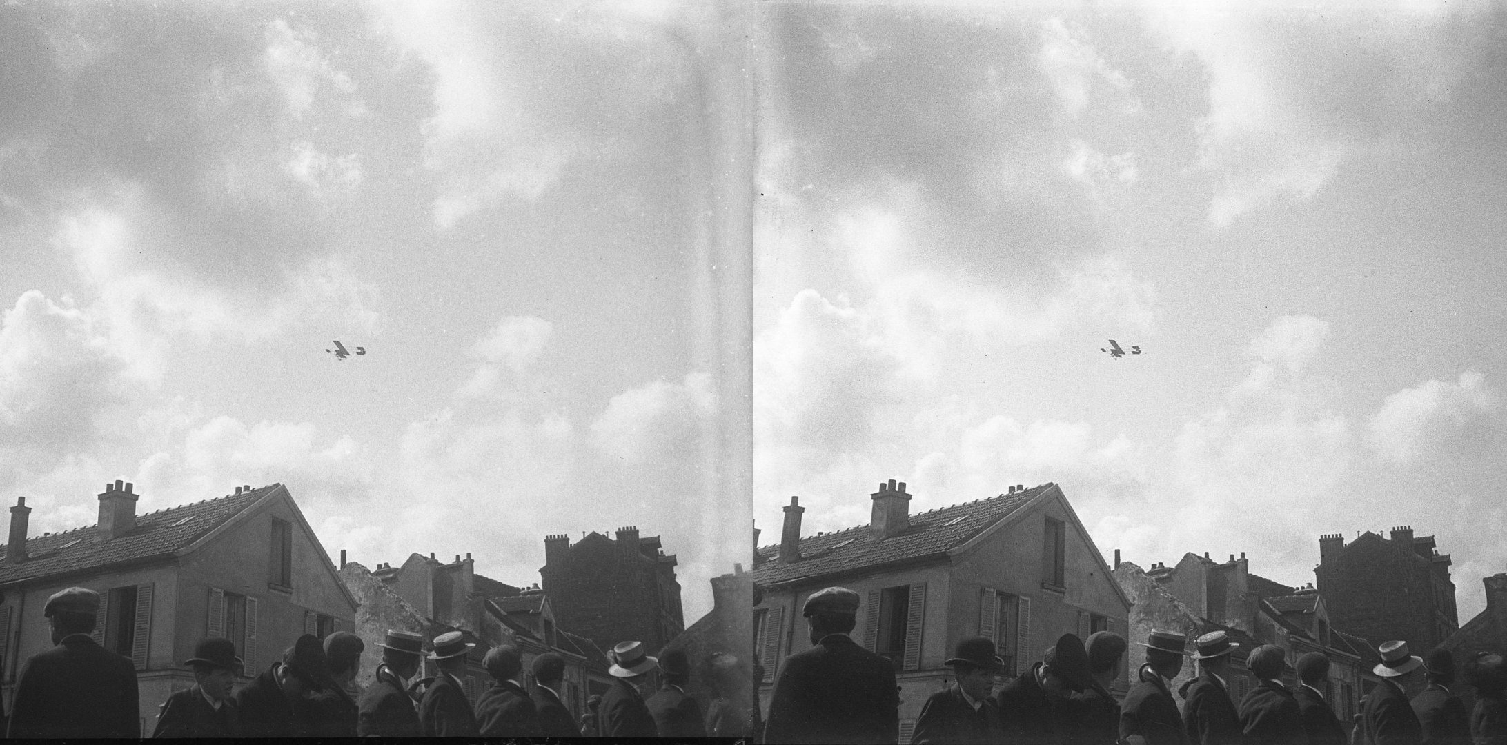 Weymann sur biplan Farman
