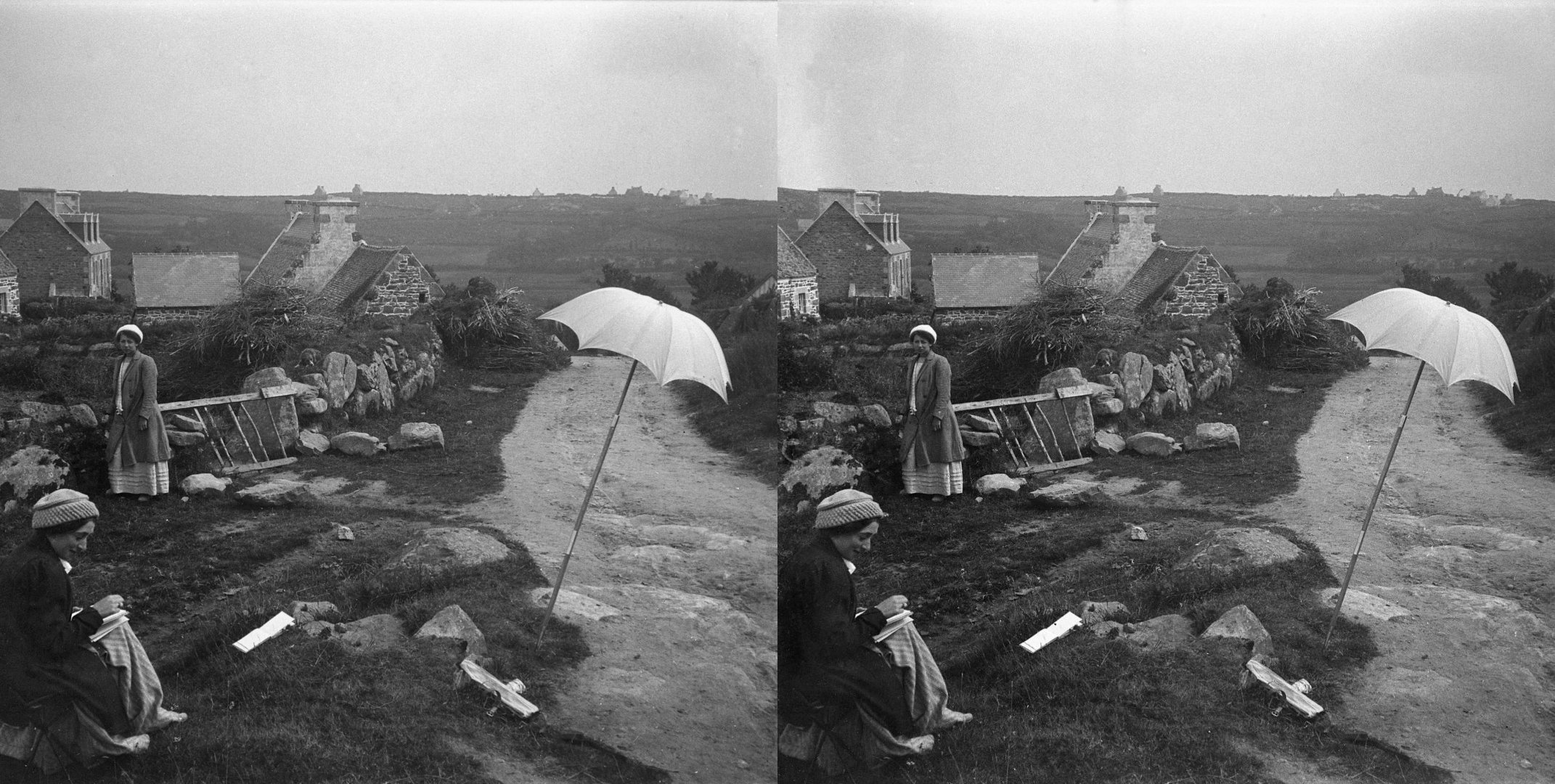 près Kérellec, Madeleine et Antoinette