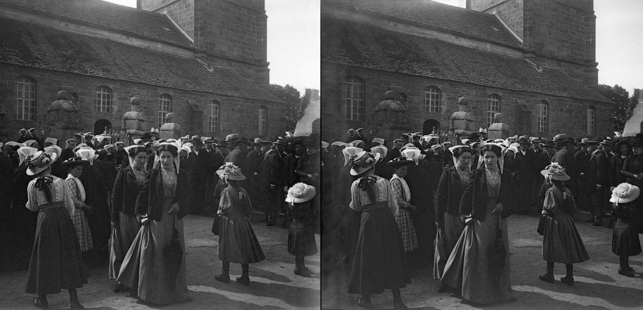 Sortie de la messe