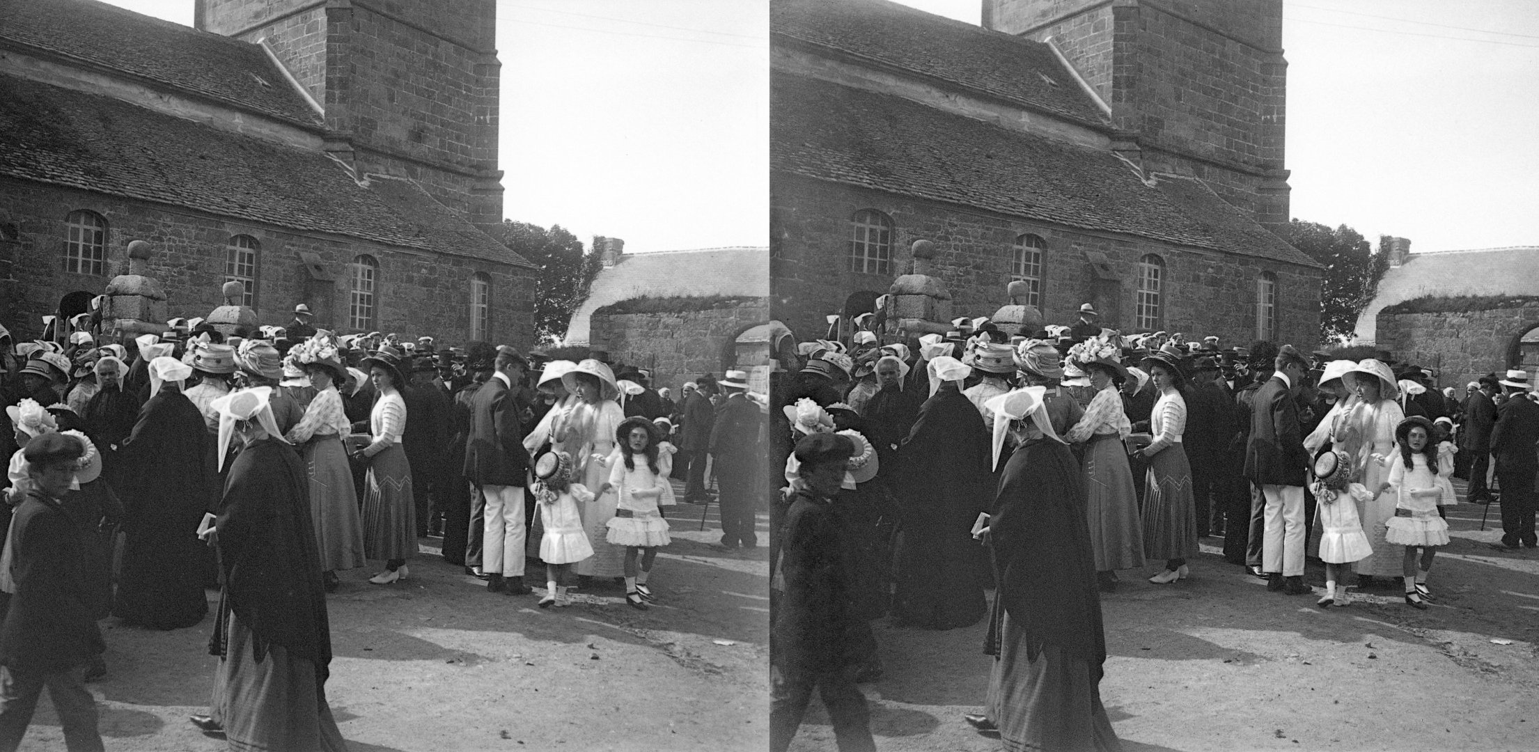 Sortie de la messe