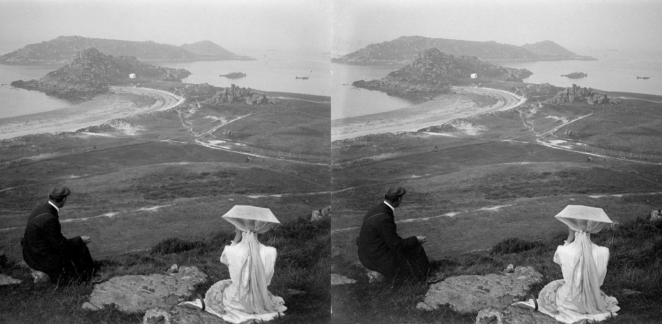 Marguerite et E. Cognet, hauteurs du Sémaphore