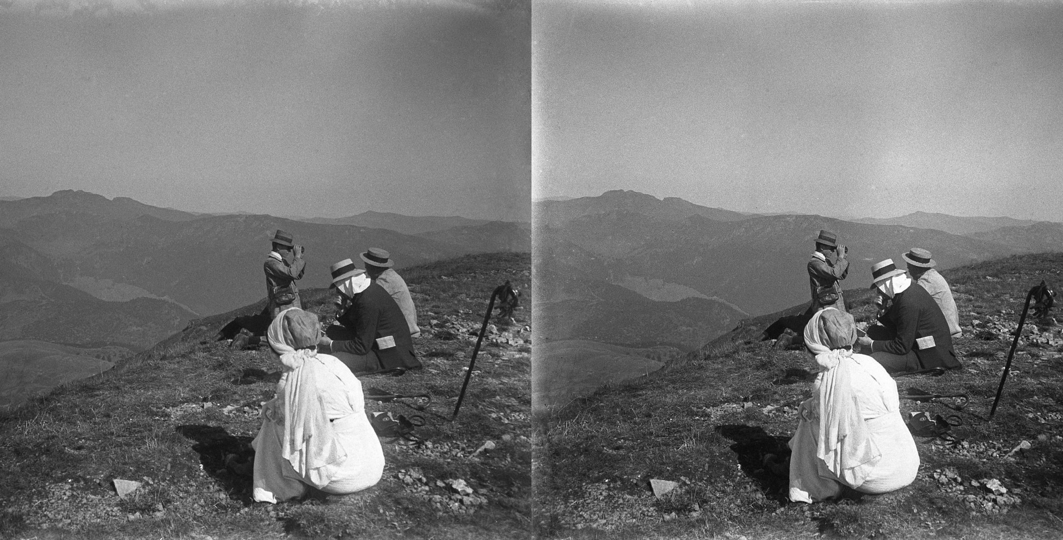 au sommet du plomb du Cantal, vallée du Lioran, Puy Mary
