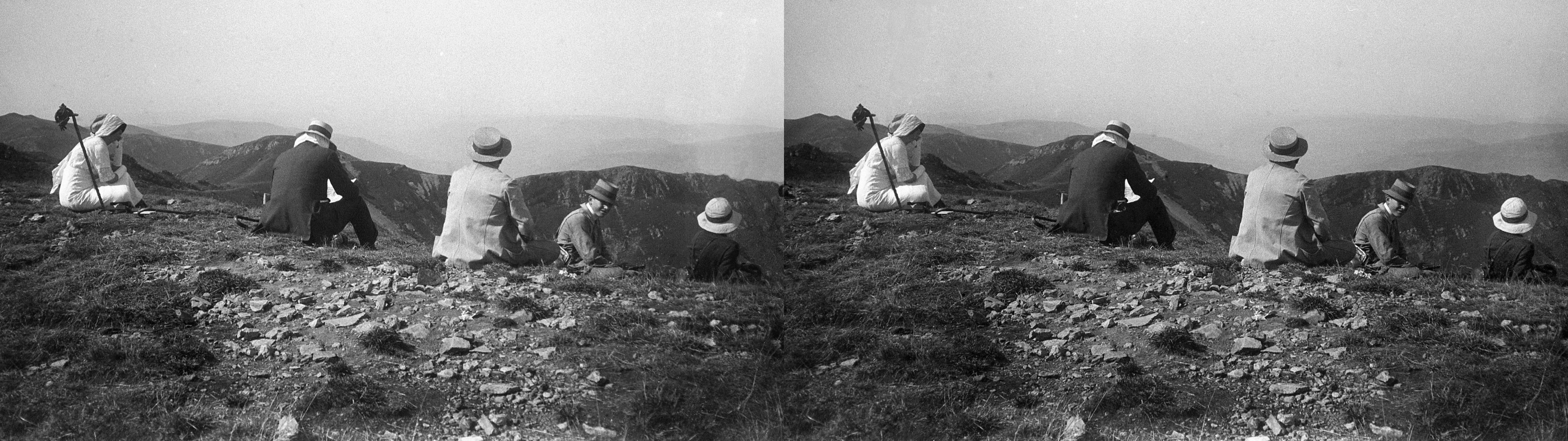au sommet du plomb du Cantal, vallée du Lioran