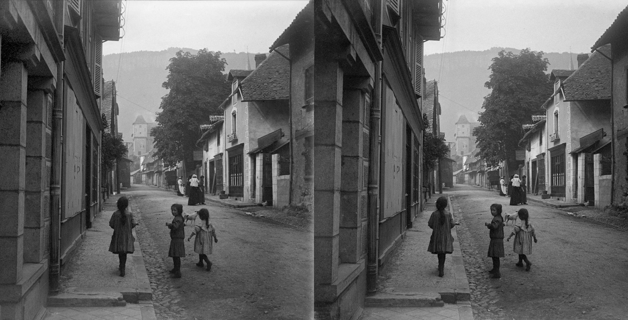 rue, vue sur les orgues