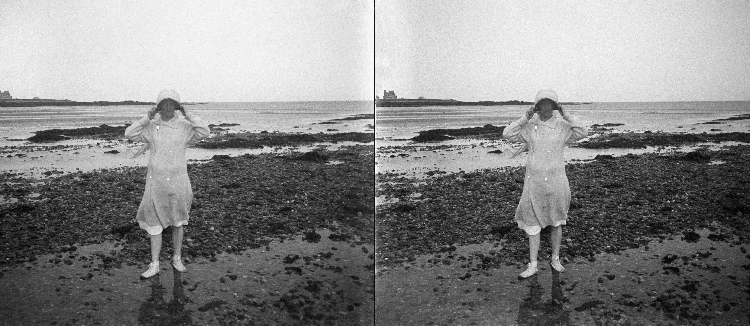 G. sur la plage