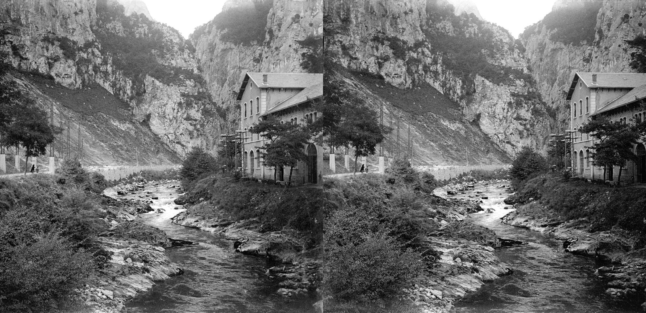 Gorges de l'Aude usine électrique